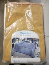 Vintage NIB Morgan Jones Bedspread Gold  100% Cotton Twin 79 x 110