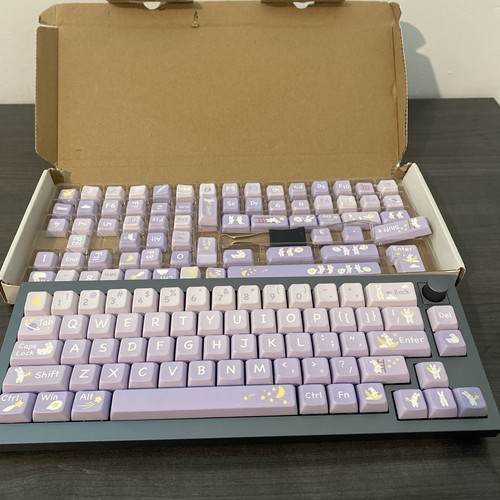 Kiiboom Moonshadow 81 Custom Keyboard mit extra Tasten ohne Stecker ungetestet