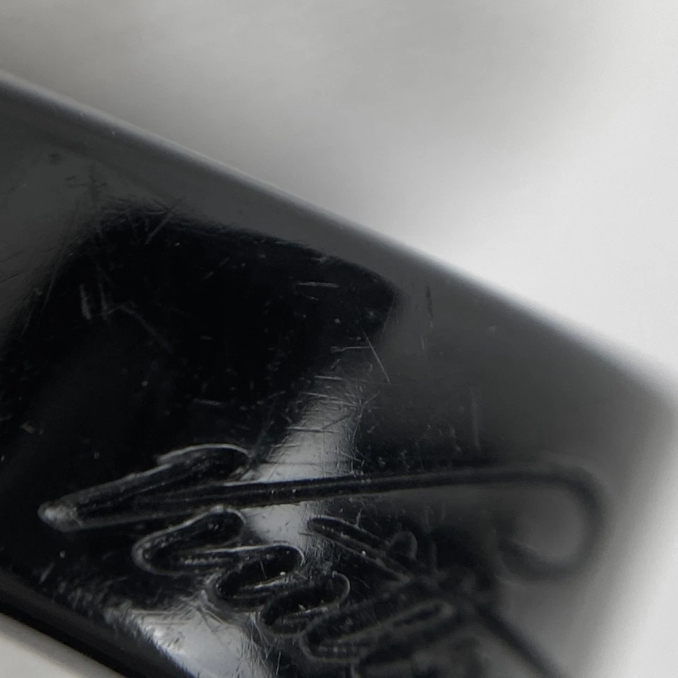 Anillo Louis Vuitton Burg Rock Me anillo plástico chapado en plata negro plateado... Foto 4 de 4