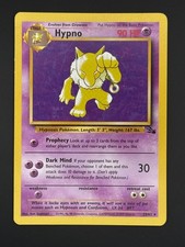 Hypno 23/62 - Vintage Pokemon Fossil Set - Non Holo Unlimited on eBay