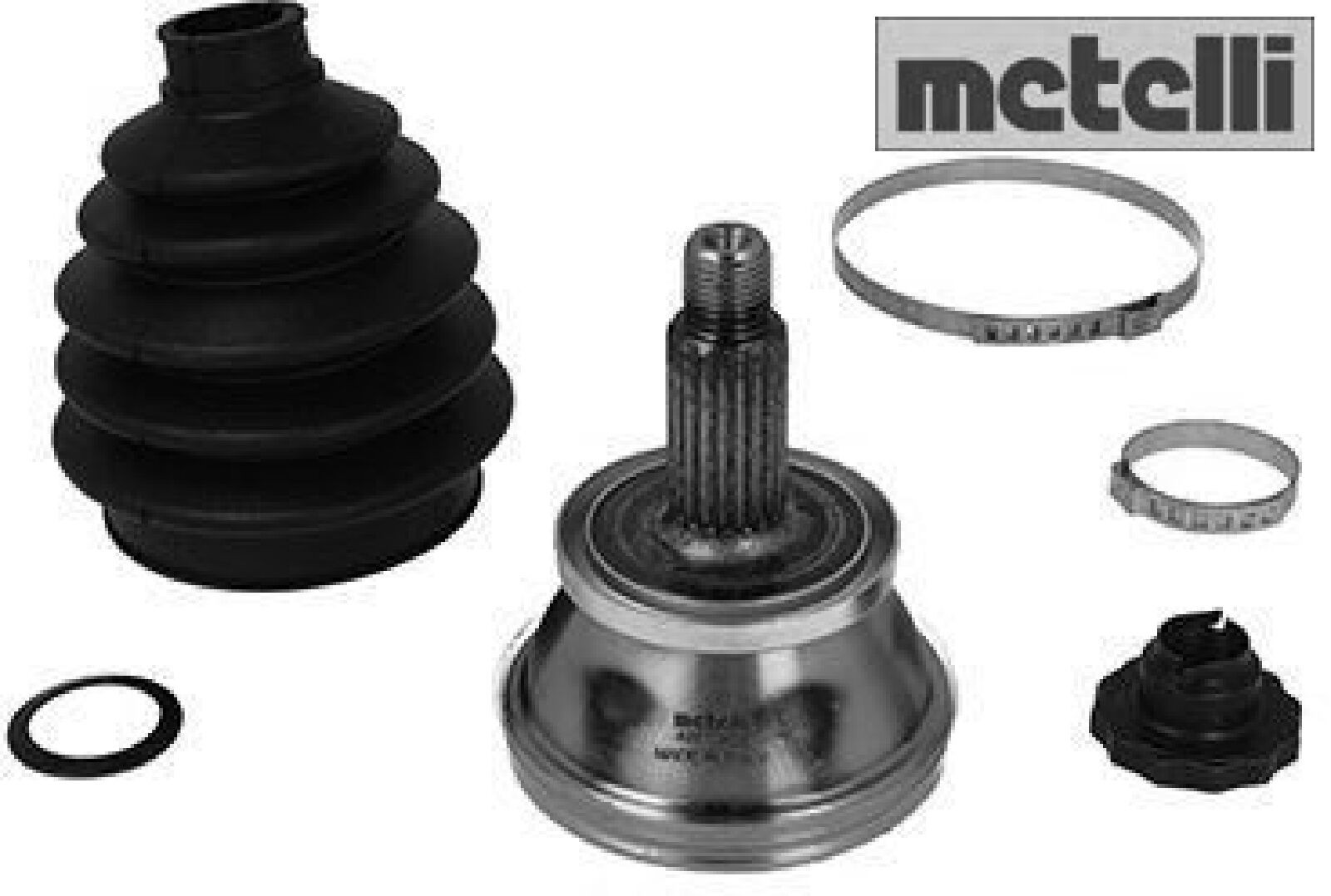 metelli 15-1403 Gelenksatz für Antriebswelle Vorderachse Vorne