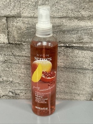 Avon Senses Naturals Pomegranate and Mango Body Spray  NOS ***