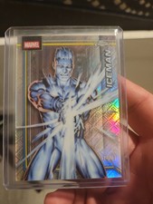 2026 TOPPS CHROME MARVEL ICEMAN LOGOFRACTOR /61 #52