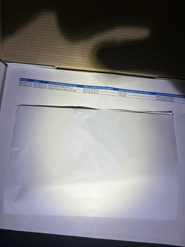 Bosch VIDEOJET Decoder 3000 (VJD-3000) - Image 3 of 3