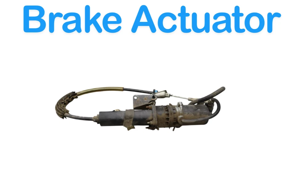 10-19 Jaguar XJ XJL Emergency Parking Brake Actuator Motor w/ Cable OEM - Image 3 of 4
