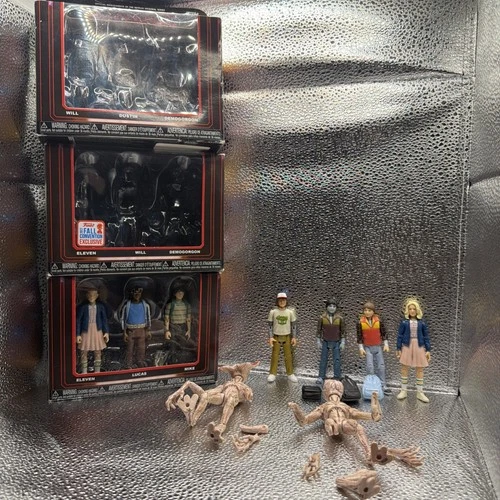 Stranger Things Funko 3 Inch Figure Lot (With Boxes)