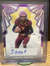 2025 Leaf Trinity Israel Abrams/10 Auto