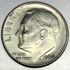 1964-D Roosevelt Dime - Circulated Condition - 90% Silver - US Coin - 3104