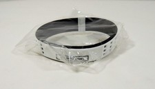 New Phiten Duo S-Pro Silicone Titanium Bracelet White Black Medium 17.0 CM