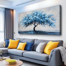 Canvas Wall Art For Living Room Framed Wall Decorations For Bedroom Office Wa...