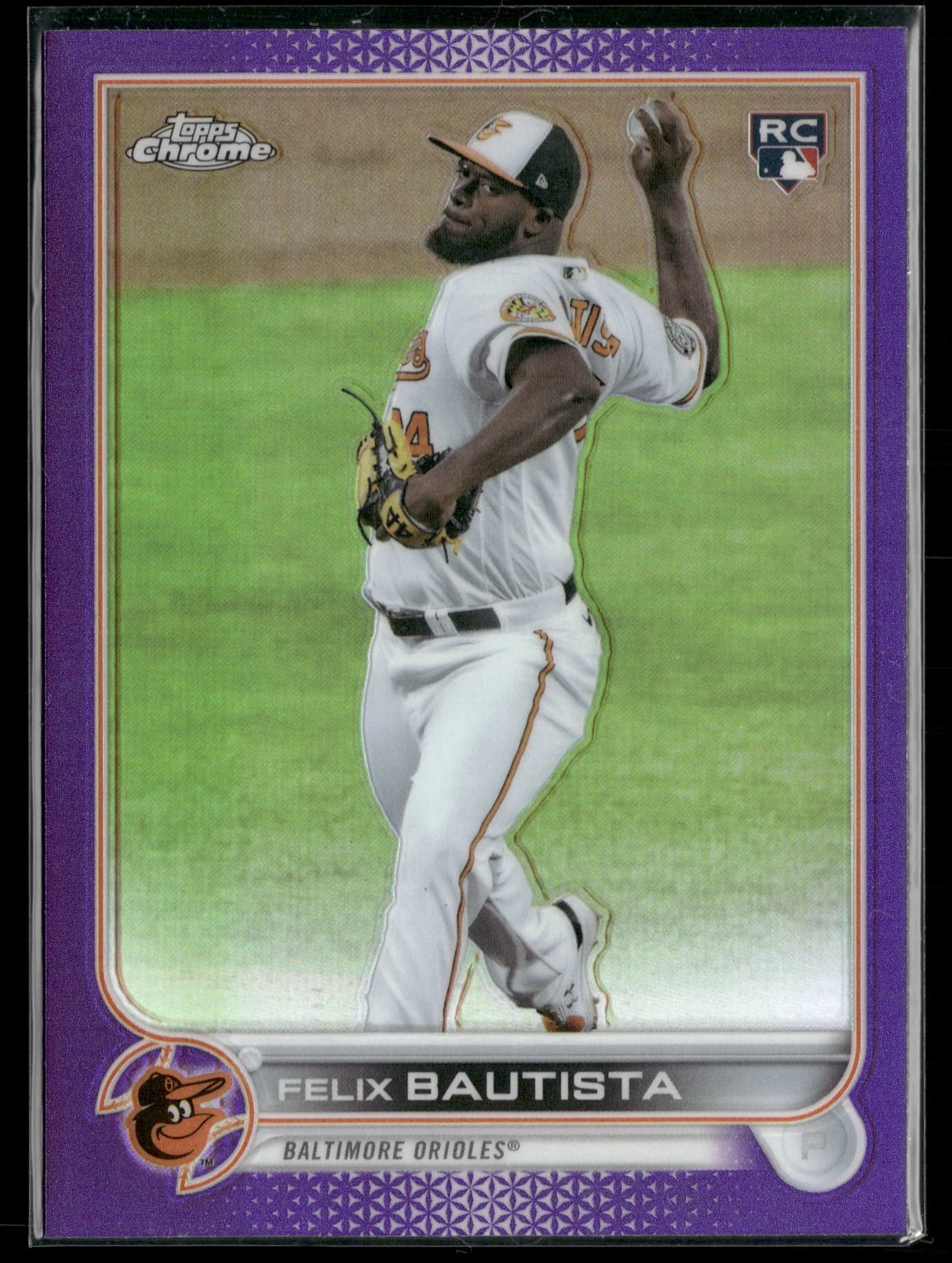 2022 Topps Chrome Update #USC189 Felix Bautista Purple Refractor