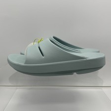 Brand New Oofos Ooriginal Style AL1100 Slide Slippers Mist Women  s Size 8