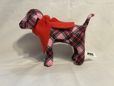 2025 Victoria  s Secret Pink Holiday Mini Dog With Scarf