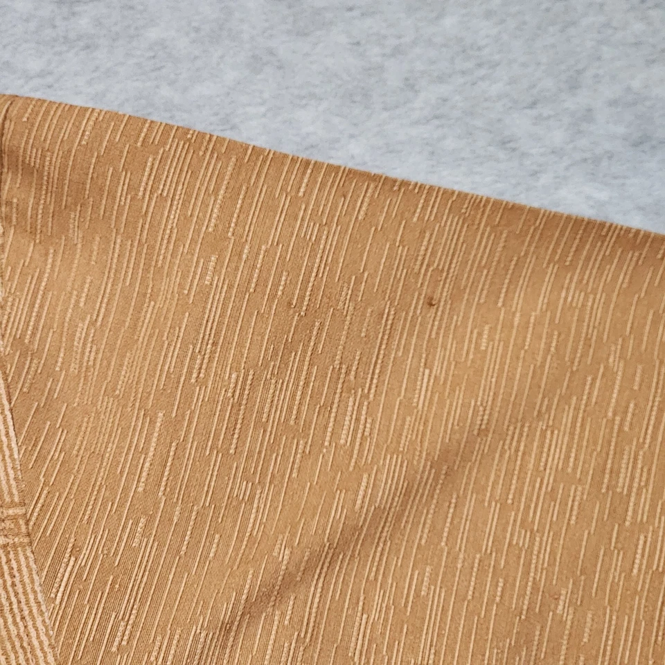 Camisa Izod Para Hombre Grande Marrón Lavable Seda Abotonada Informal Exterior Para Hombre Foto 3 de 4