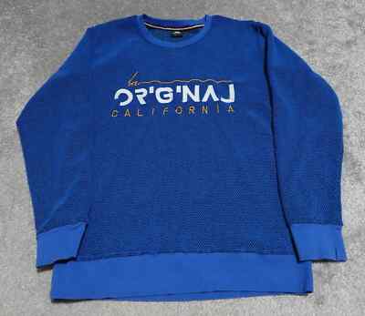 Clockhouse Original California Sweater Men's Size XL Blue Long Sleeve Pullover