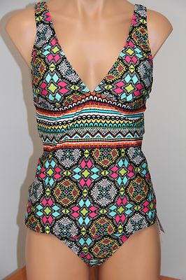 New Kenneth Cole Reaction Swimsuit Bikini 2pc Set Sz S Tankini