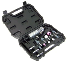 16 pcs 1/4" and 1/8" Collets Air Die Grinder  Mounted Stones 1/4" & 1/8" Shank