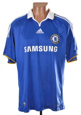 CHELSEA 2008/2009 HOME SAMPLE FOOTBALL SHIRT ADIDAS SIZE L
