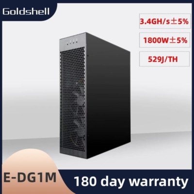 NEW Goldshell E-DG1M 3.4G 1800W LTC & DOGE Coin Asic Miner In Stock With PUS
