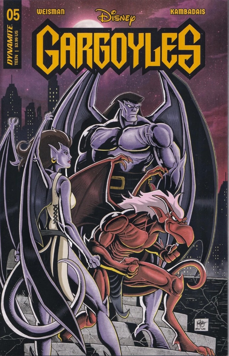 DISNEY GARGOYLES #5 (KEN HAESER VARIANT) Comic Book ~ DYNAMITE