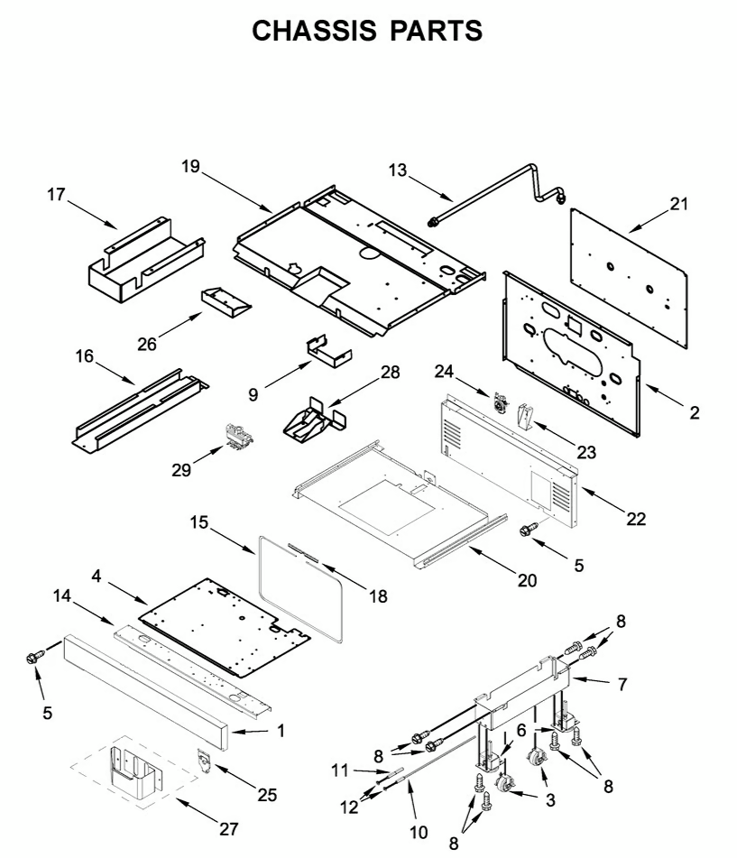 NEW OEM Whirlpool W11364214 Range Tubing-Gas ~SHIPS FAST! 30D