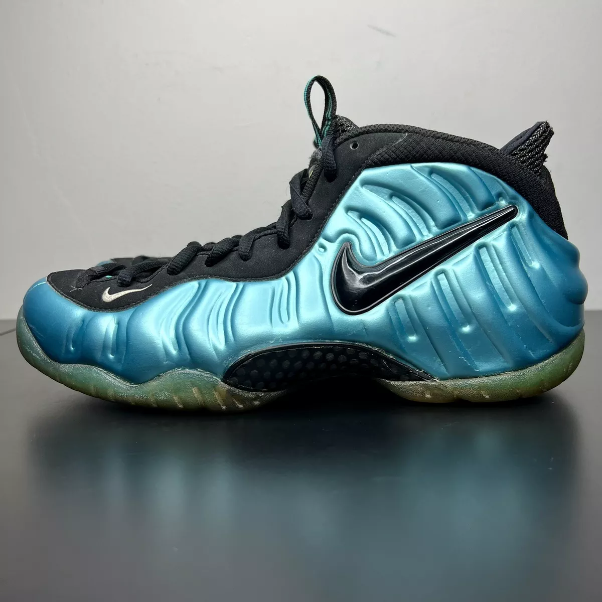 NIKE AIR FOAMPOSITE PRO ELECTRIC BLUE