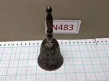 Vintage Silver Handle Dinner School Bell