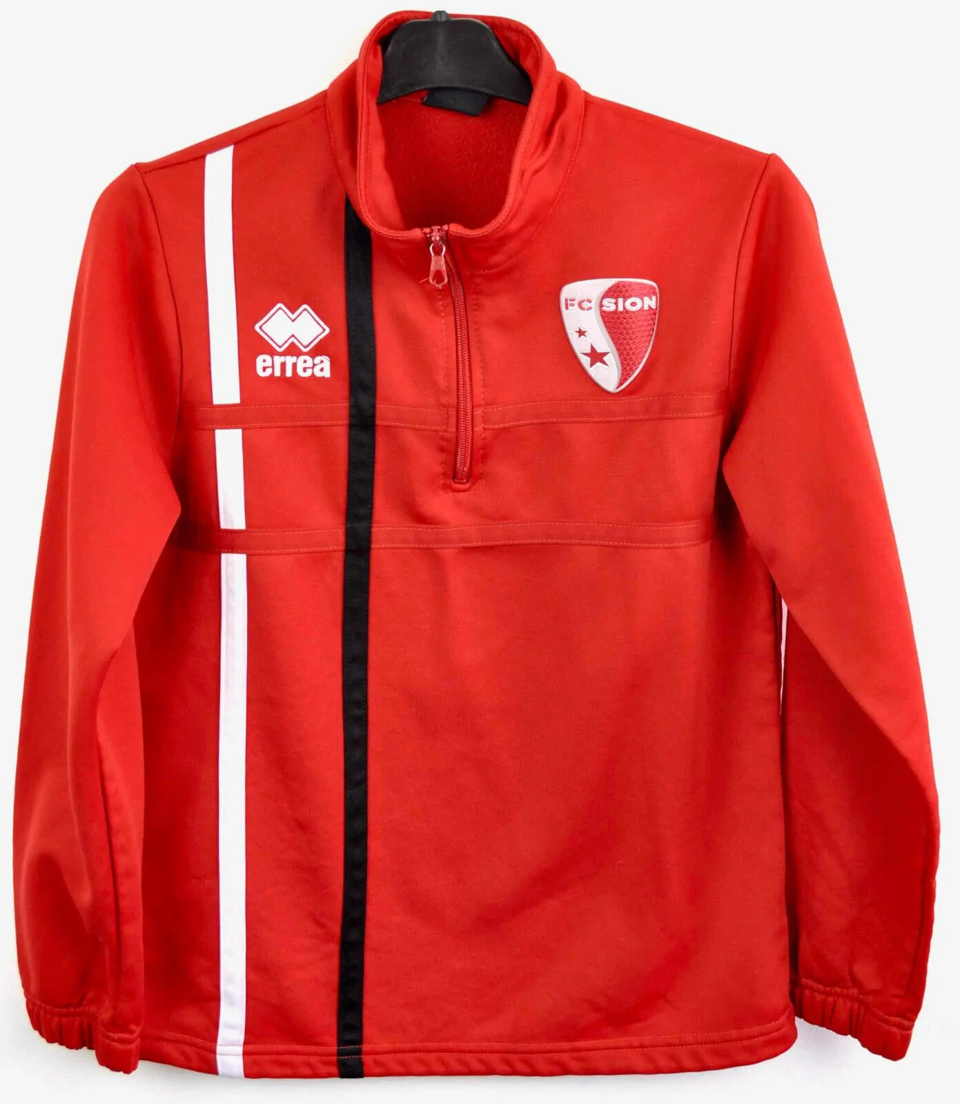 FC Sion Errea Mens XS Training Football Soccer Tracksuit Jumper Pullover Sweater