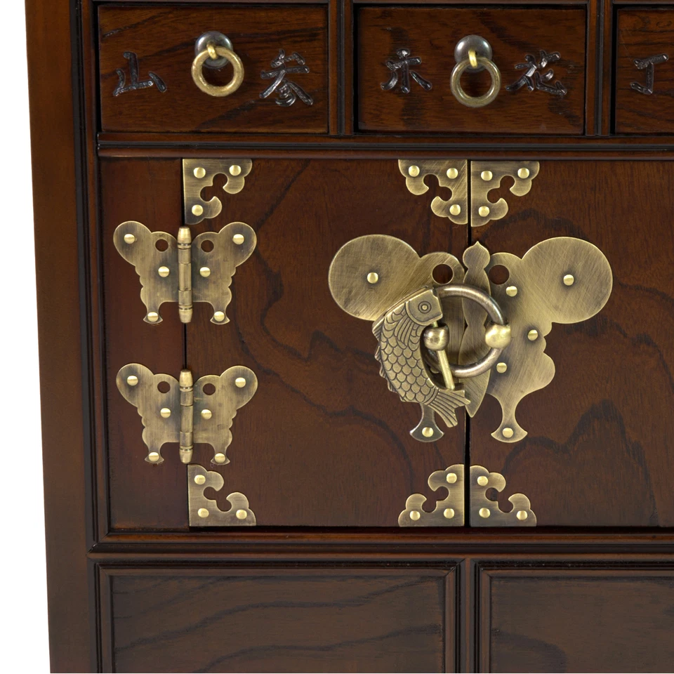 韩国风格18抽屉草药箱 — 第 3/4 张图片