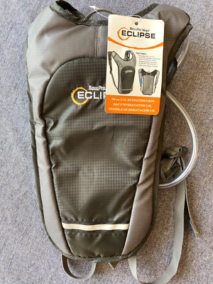 Bass Pro Shops Eclipse - 1.5L Hydration Backpack (Gray).  New