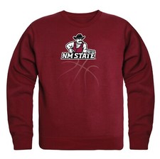 New Mexico State University Aggies NMSU Basketball Crewneck Sweatshirt Sweater