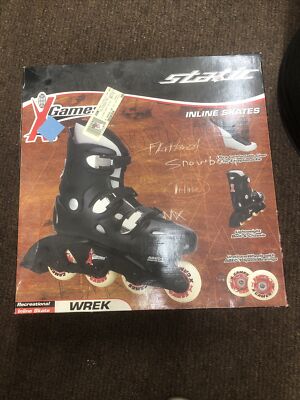 Variflex ABEC-1 Werk X Games Inline Skates Rec Roller Blades NOS