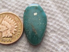Campitos Turquoise Cabochon 12 carat Iron Pyrite Blue cab