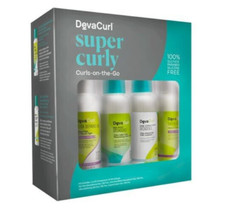 DevaCurl Super Curly Curls-On-The-Go 4Pc Kit 3 oz