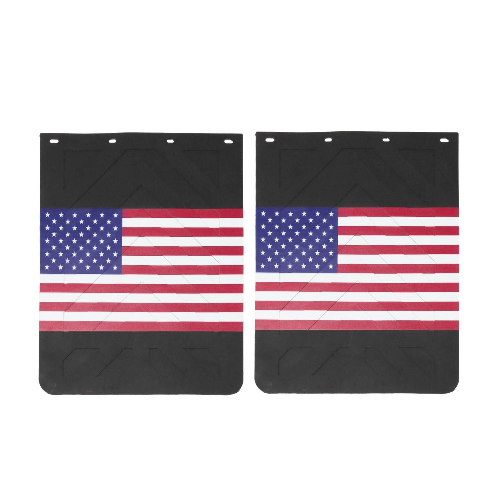 American Flag Semi Truck Mud Flaps Heavy Duty PVC Polymer Tractor Trailer-image