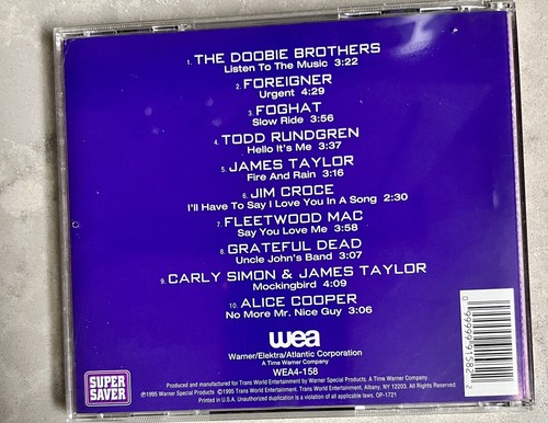 10 GREAT ARTISTS 10 GREAT SONGS - JIMCROCE, FOGHAT, TODD RUNDGREN, GRATEFUL DEAD - Picture 2 of 4