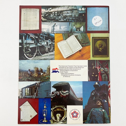 The America Freedom Train Commemorative Program 1976 Bicentennial History - Picture 11 of 17