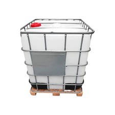 IBC, IBC Kunststoffbehälter , 1m3, auf Holzpallette, (BTCH) 