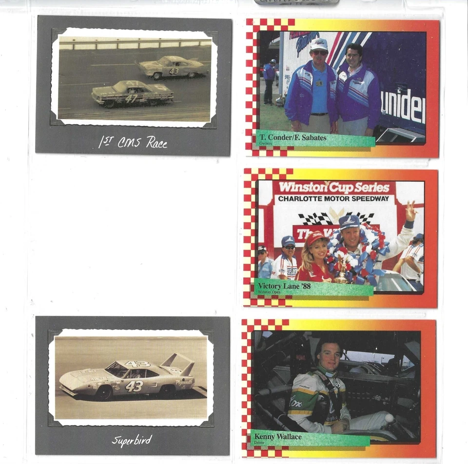 1989 Maxx #115 Bill Elliott/Rick Wilson's Cars-Year In Review--ONE CARD ONLY! - Image 4 of 4