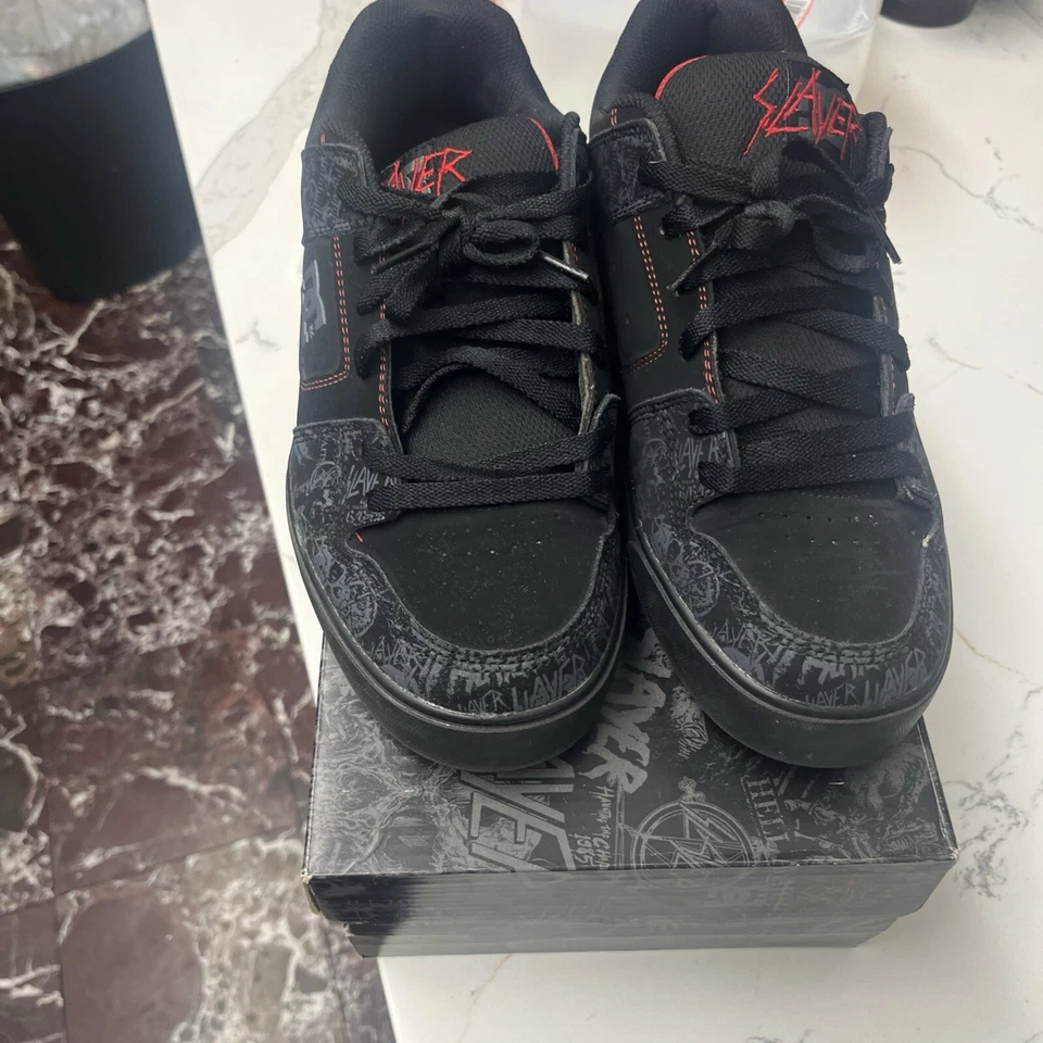 men's dc x slayer court graffik shoes - Image 3 of 4