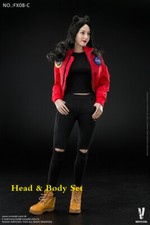 VERYCOOL FX08-C 1/6 Dilraba Female Super Action Figure Half Silicone Doll Set