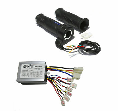 #ad 36V 500W Brush Motor Controller Throttle Electric Bicycle E Bike Scooter ATV $27.89