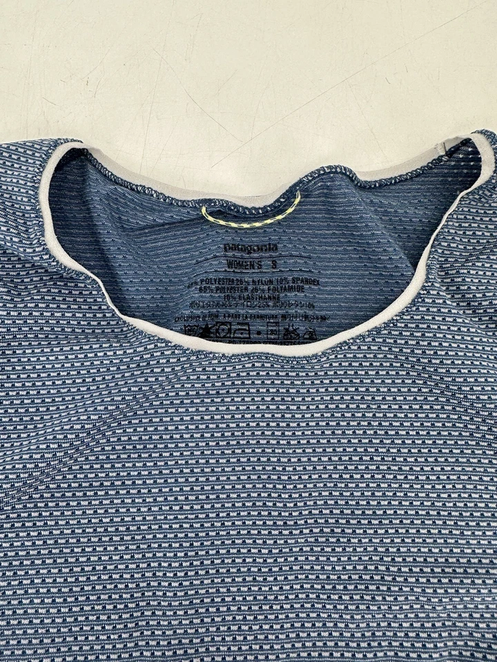 LOTE DE 2 PATAGONIA CUADROS MANGA LARGA Y RENDIMIENTO MUJER TALLA PEQUEÑA Foto 3 de 4