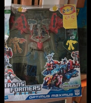 TRANSFORMERS PRIME CYBERVERSE OPTIMUS MAXIMUS von Hasbro Action Figuren NEUWARE