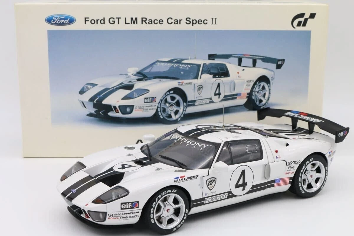 1/18 AUTOart Ford GT LM Race Car Spec II #4 Gran Turismo White