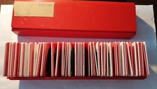 Vintage original soviet box for slides Dresden made in USSR