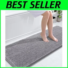 Grey Bath Mats 59x24 - Home Decor Essentials