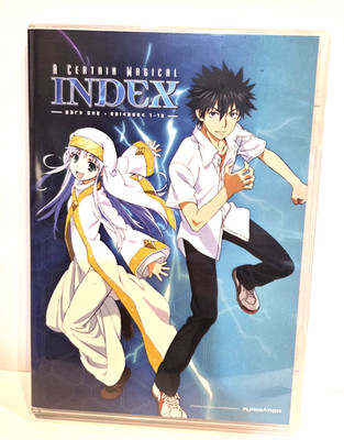 DVD - A Certain Magical Index Part One  ( 2012, 2-Disc Set) Episodes 1 to 12