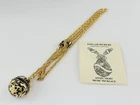 Edgar Berebi Angel Night Music Enameled Egg Pendant Necklace with Paper Card