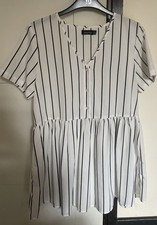 Women’s Maternity White Blouse/top Size 10